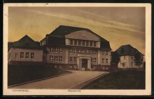 AK Vohwinkel, Weg zur Realschule