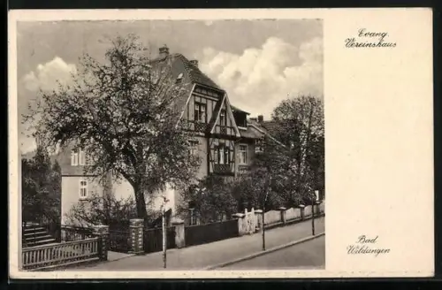AK Bad Wildungen, Evangelisches Vereinshaus, Strasse Breiter-Hagen 14