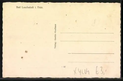 AK Bad Lauchstädt i. Thür., Portrait Christiane Vulpius, Christels Gartenhaus