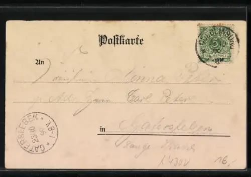 AK Quedlinburg, Pölkenstrasse mit Nicolaikirche