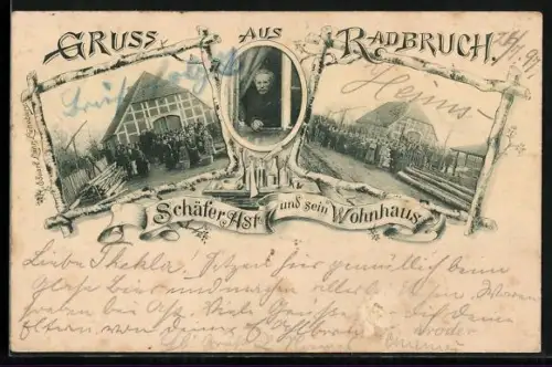 AK Radbruch, Schäfer Ast und sein Wohnhaus