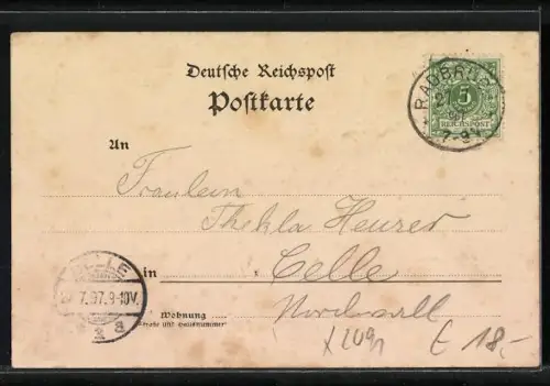 AK Radbruch, Schäfer Ast und sein Wohnhaus