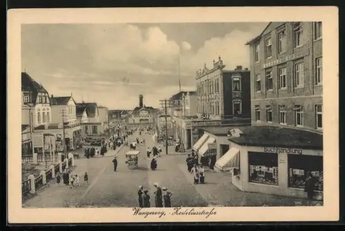 AK Wangerooge, Blick in die Zedeliusstrasse