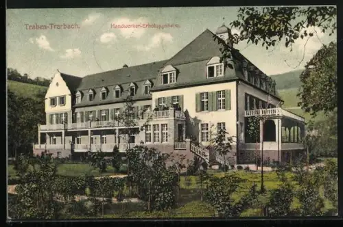 AK Traben-Trarbach, Blick auf das Handwerkererholungsheim