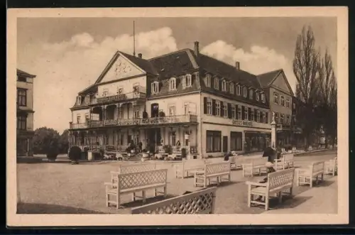 AK Bad Pyrmont, Grosses Badehotel-Fürstenhof