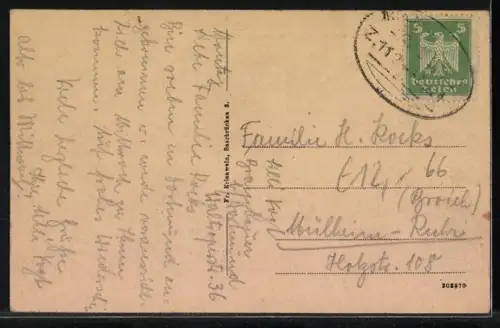 AK Saarbrücken, Blick in die Saargemünderstrasse