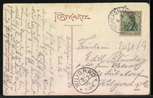 AK Rohlfshagen / Tremsbüttel, Gasthaus Kupfermühle