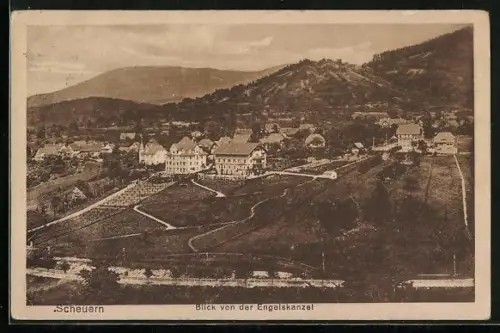 AK Scheuern / Murgtal, Blick von der Engelskanzel