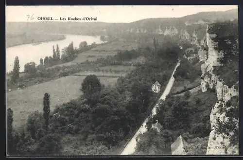 AK Oissel, Les Roches d`Orival et la vallée de la Seine