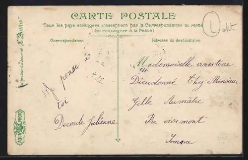 AK Envermeu, Circuit de la Seine-Inférieure, Traversée d`Envermeu