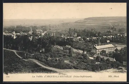 AK Arques-la-Bataille /Seine-Inférieure, La Vallée d`Arques-la-Bataille