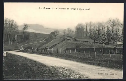 AK Ancourt, Cul-de-sac et Virage à angle droit