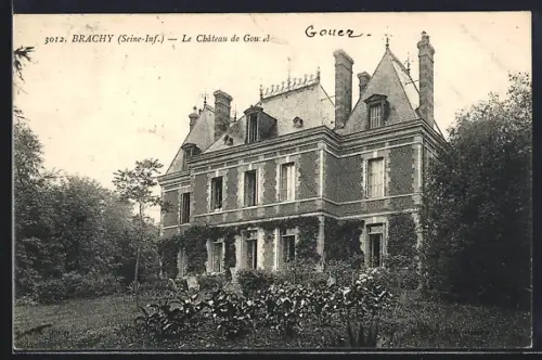AK Brachy /Seine-Inf., Le Château