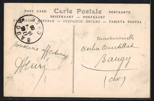 AK Le Tréport, Vue sur l`Avant-Port prise des Docks avec sortie du vapeur J.-B. Pollet