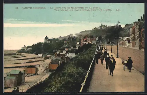 AK Sainte-Adresse, Le Boulevard Maritime et La Hève