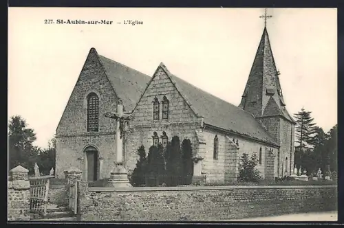 AK St-Aubin-sur-Mer, L`Église