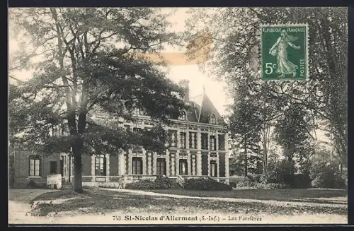 AK St-Nicolas d`Aliermont /S.-Inf., Les Forrières