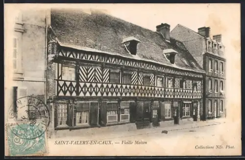 AK Saint-Valery-en-Caux, Vieille Maison
