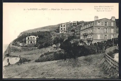 AK St-Pierre-en-Port, Hôtel des Terrasses et de la Plage