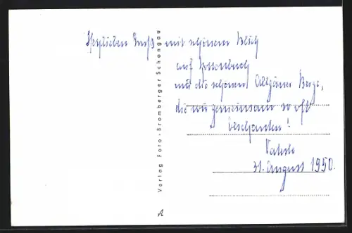 AK Rottenbuch / Obb., Ortspartie mit Bergen