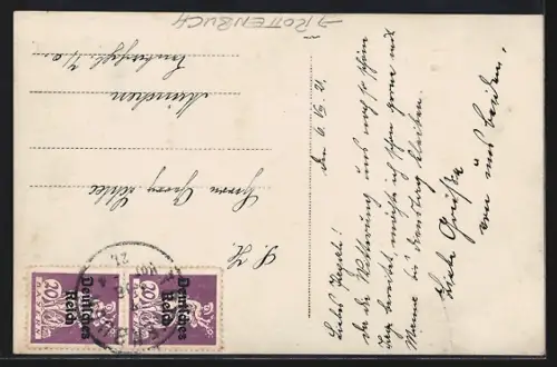 AK Rottenbuch / Obb., Panorama mit Kirche