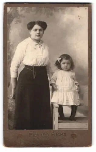 Fotografie Richard Fuchs, Reussendorf, Frau mit Kind