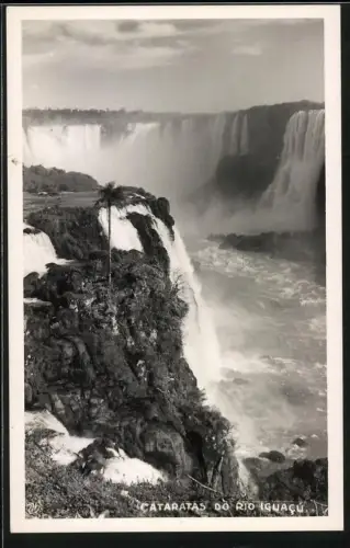 Fotografie Ansicht Misiones, Cataratas de Iguazu, Blick auf die Iguazú-Wasserfälle