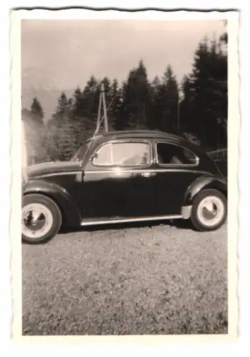 Fotografie VW-Käfer in der Seitenansicht, Auto