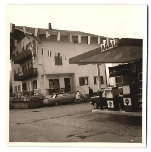 Fotografie Aral Tankstelle neben Hotel Arnika, Zapfsäule