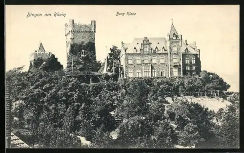 AK Bingen am Rhein, Burg Klopp