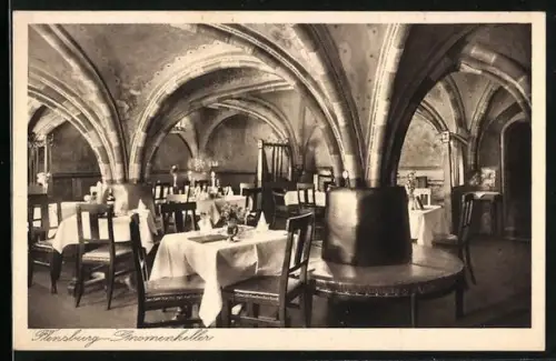 AK Flensburg, Gasthaus Gnomenkeller, Inh. K. Gefke