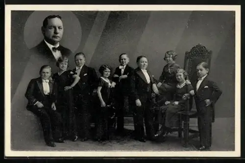 AK Magdeburg, Willie Heep Liliputaner-Künstler-Truppe, Werftstrasse 15-16