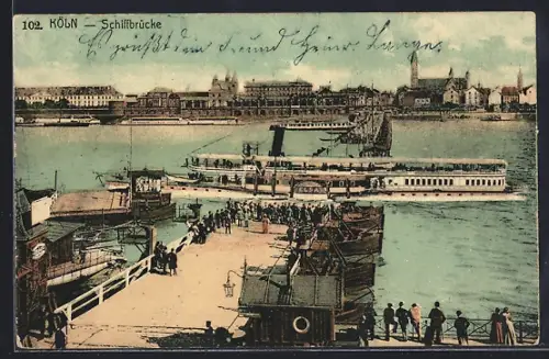 AK Köln, Schiffbrücke