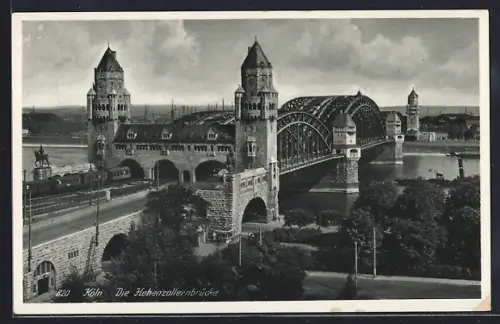 AK Köln, Hohenzollernbrücke