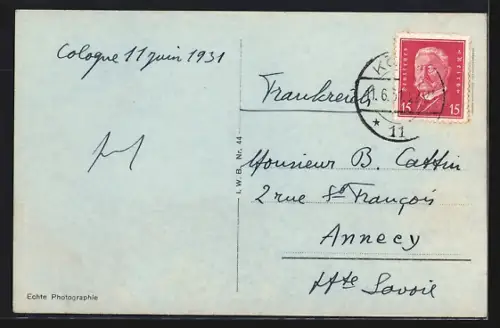 AK Köln-Neustadt, Opernhaus