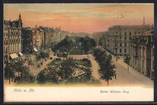 AK Köln-Neustadt, Kaiser Wilhelm Ring
