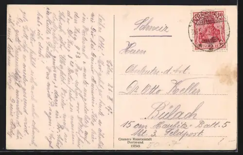 AK Köln-Neustadt, Kaiser Wilhelm Denkmal