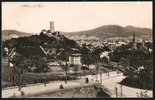 AK Godesberg a. Rh., Blick auf Burg Godesberg