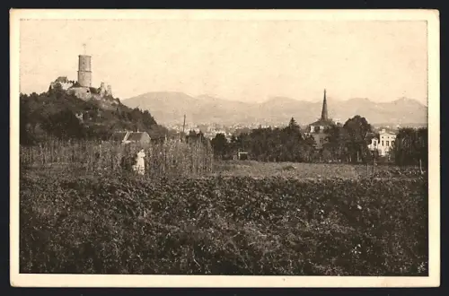 AK Bad Godesberg, Godesburg, Kirche