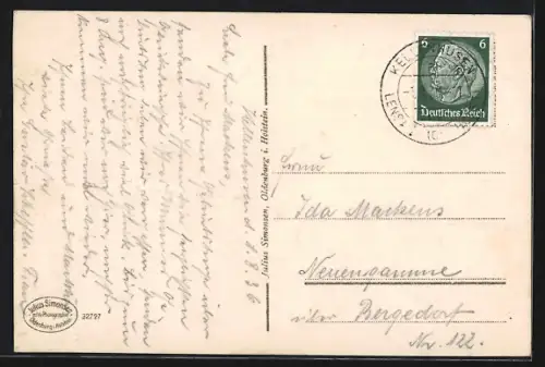 AK Kellenhusen i. Holst., Am Strande, Strandkörbe