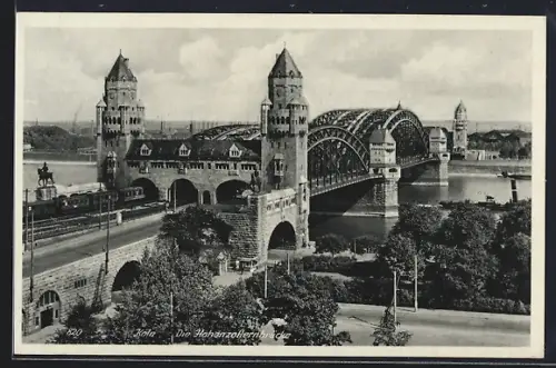 AK Köln, Hohenzollernbrücke