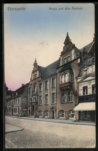 AK Eberswalde, Neues und altes Rathaus