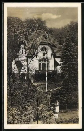 AK Eberswalde, Ansicht einer Villa