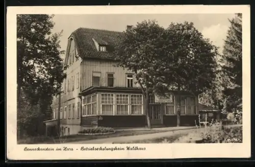 AK Benneckenstein i. Harz, Betriebserholungsheim Waldhaus