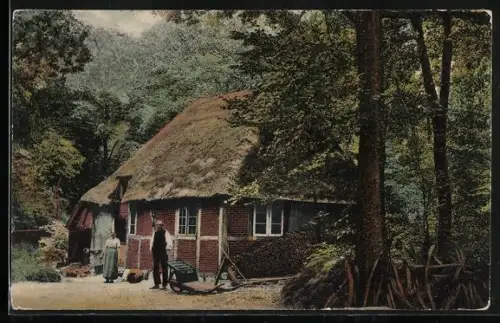 AK Wesel /Lüneburger Heide, Uralte Kathe