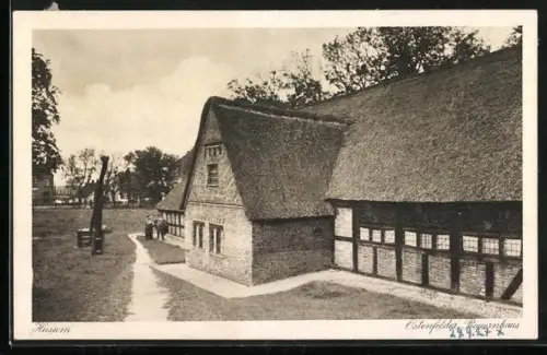 AK Husum / Nordsee, Ostenfelder Bauernhaus