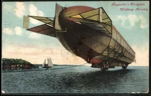 AK Zeppelin`s Dirigible Airship