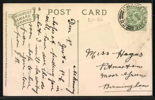 Passepartout-Präge-AK Bauer mit Pferdepflug im Zeppelin