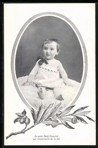 AK Le petit Dede Douchet, La Famille du Rameau d`Olivier, Carte No. 73
