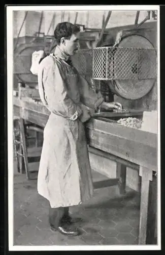 AK Paris, Rue de Reuilly, Blindenwerkstatt